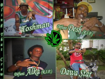 tosh ,dawa,desh,alkapone